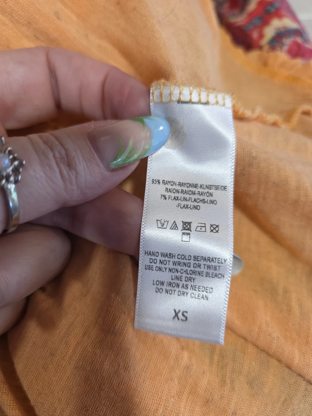 Free People FP Beach Avalon Ruffle Peach Maxi Dress